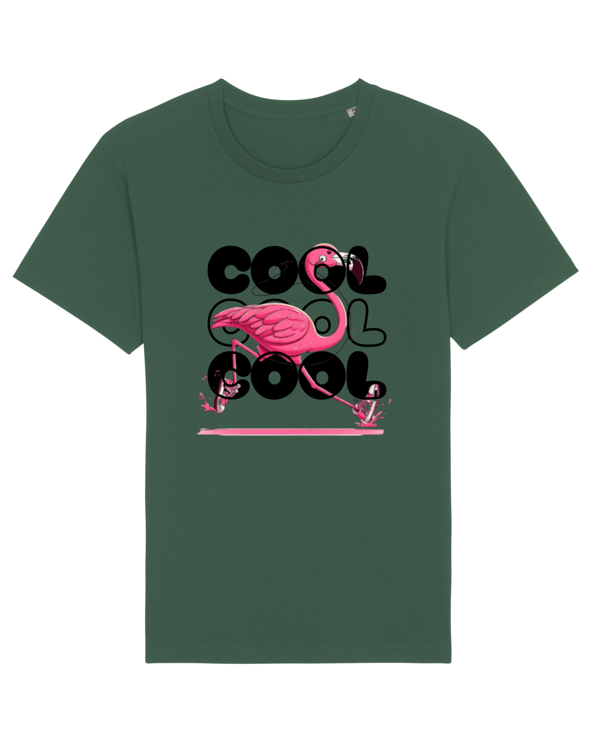 Tricou mânecă scurtă Unisex Rocker Bottle Green