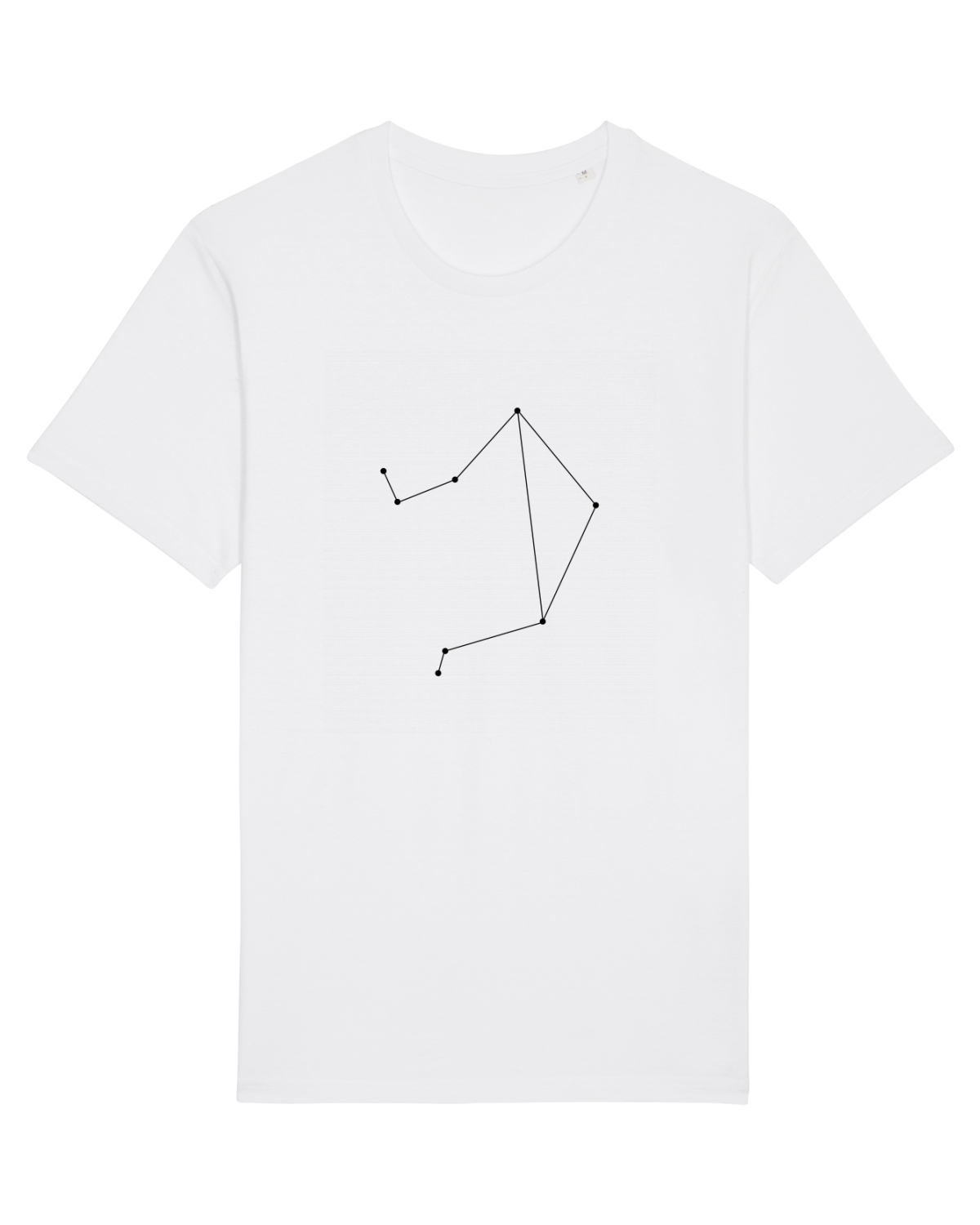 Tricou mânecă scurtă Unisex Rocker White