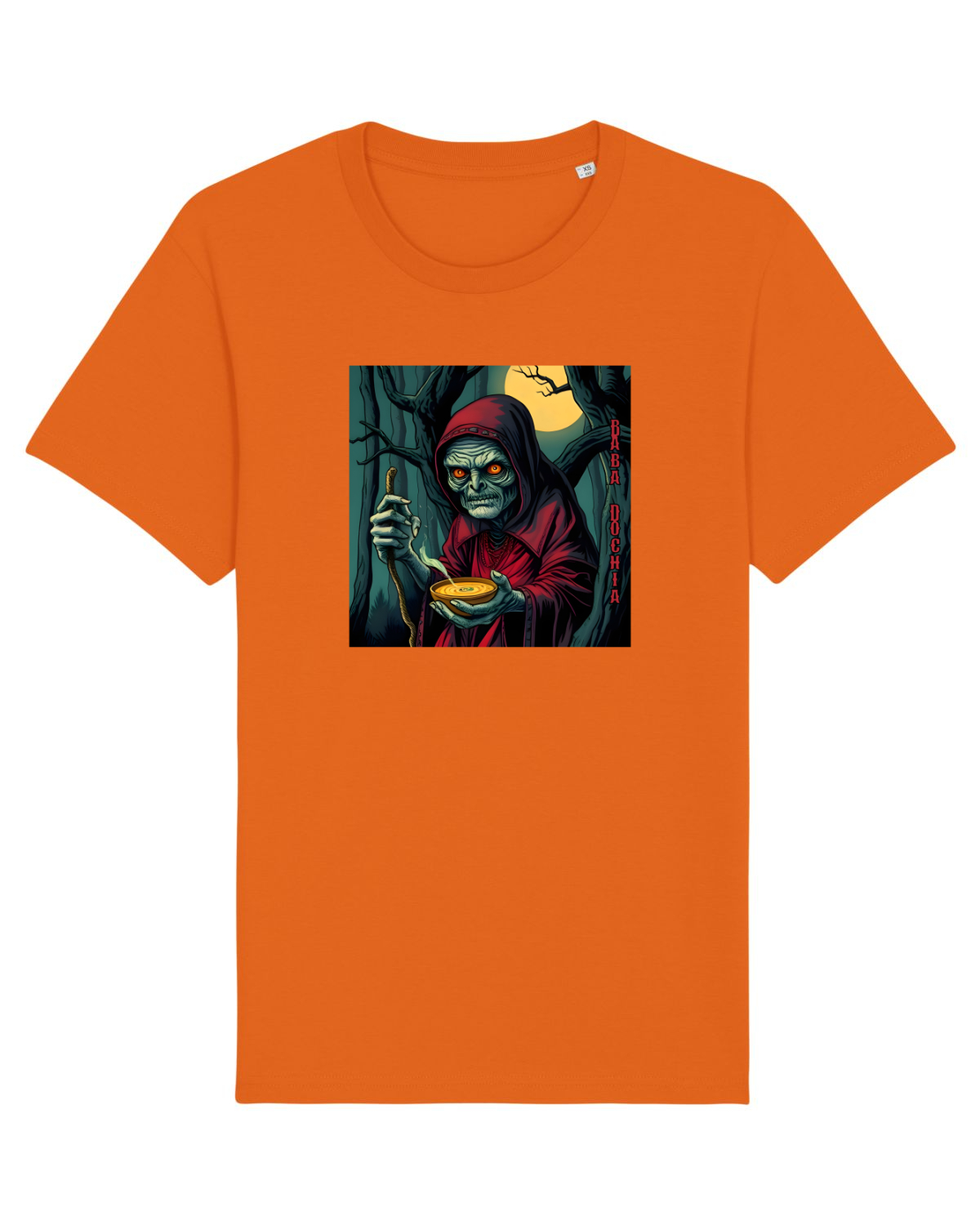 Tricou mânecă scurtă Unisex Rocker Bright Orange