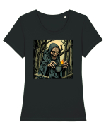 BABA CLOANTA Tricou mânecă scurtă guler larg fitted Damă Expresser