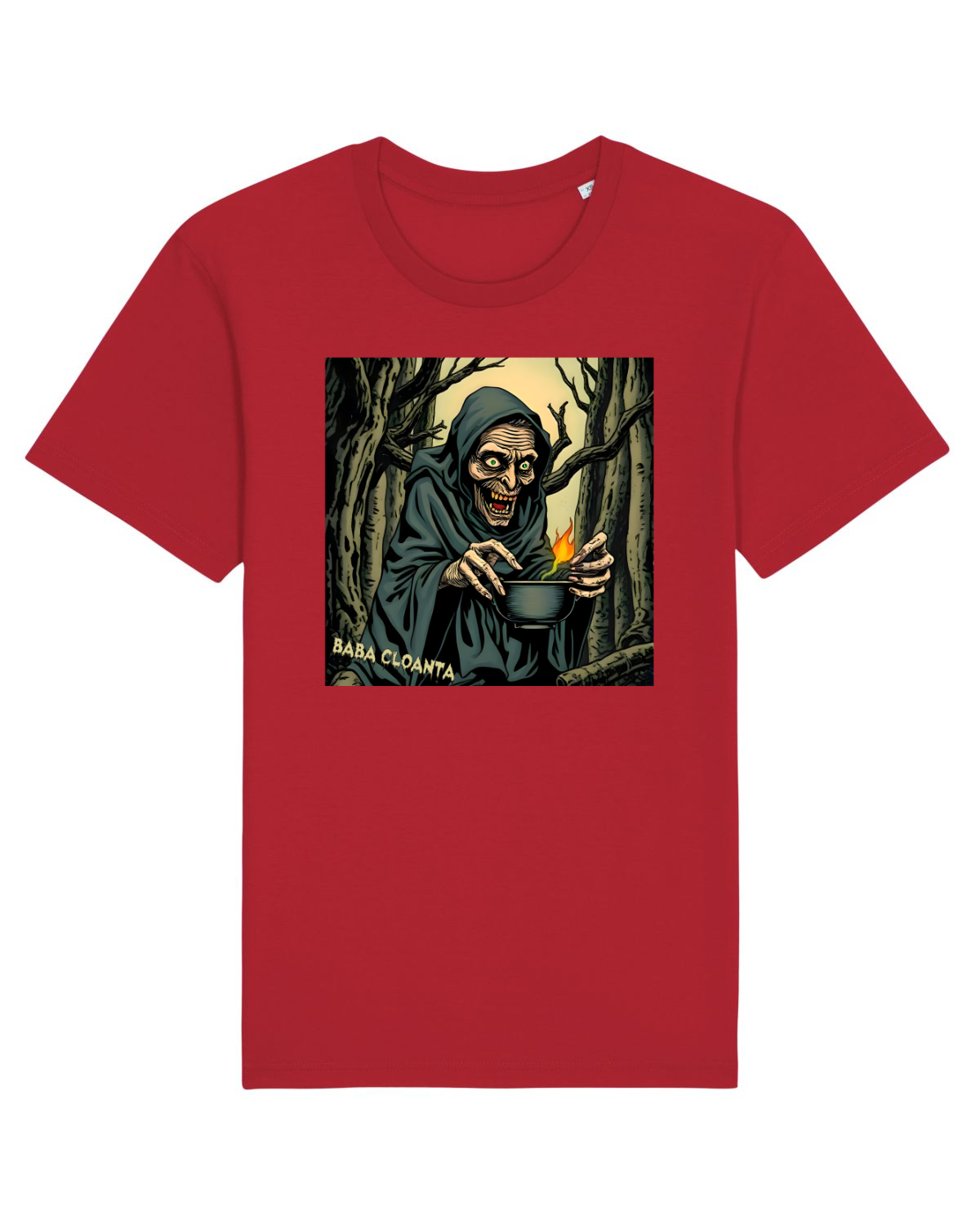 Tricou mânecă scurtă Unisex Rocker Red