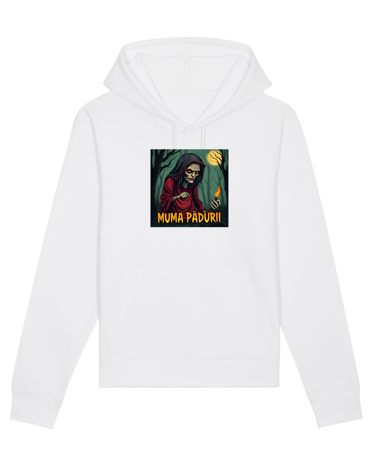 Hanorac Unisex Drummer White