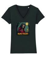 MUMA PADURII 1 Tricou mânecă scurtă guler V Damă Evoker