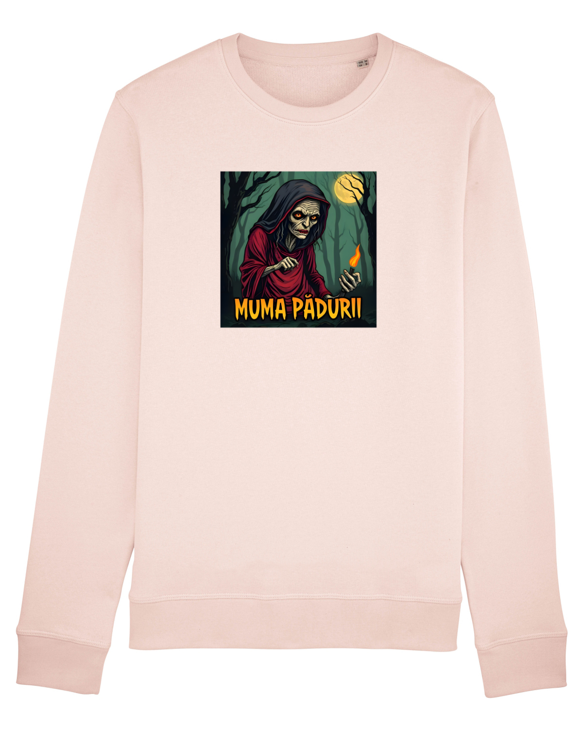 Bluză mânecă lungă Unisex Rise Candy Pink