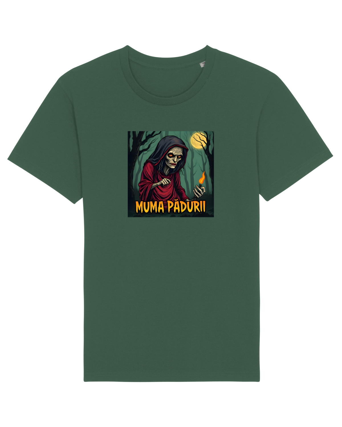 Tricou mânecă scurtă Unisex Rocker Bottle Green