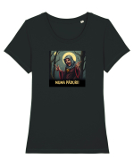 MUMA PADURII 2 Tricou mânecă scurtă guler larg fitted Damă Expresser
