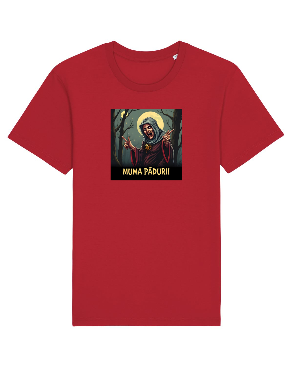 Tricou mânecă scurtă Unisex Rocker Red