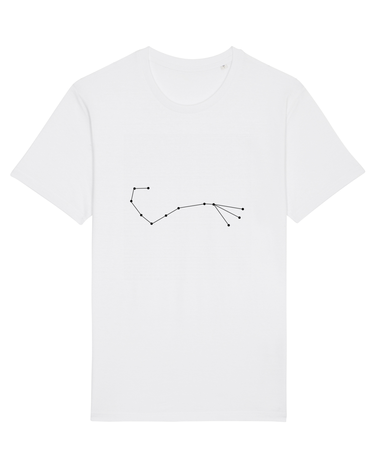 Tricou mânecă scurtă Unisex Rocker White