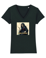 MUMA PADURII 3 Tricou mânecă scurtă guler V Damă Evoker