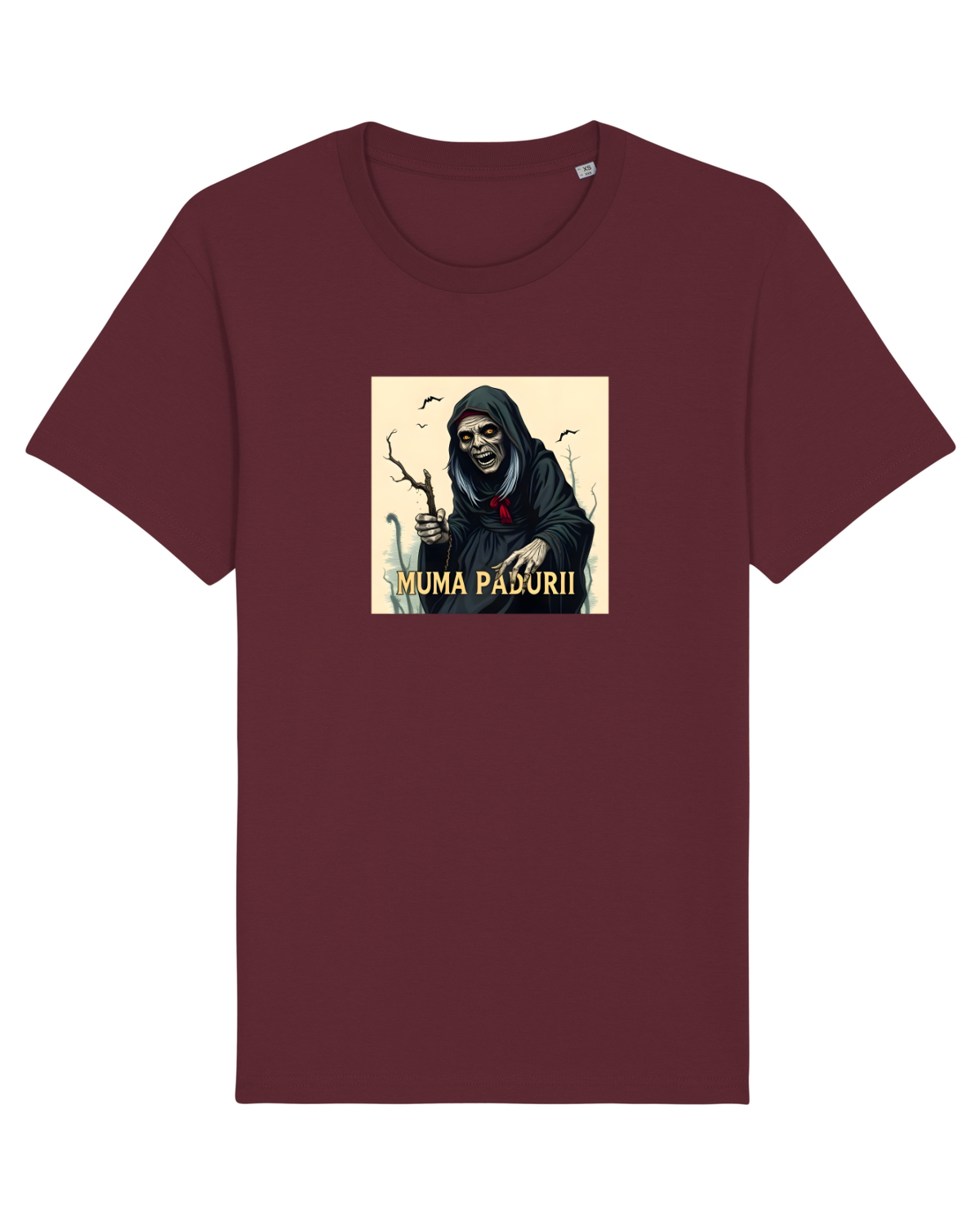 Tricou mânecă scurtă Unisex Rocker Burgundy