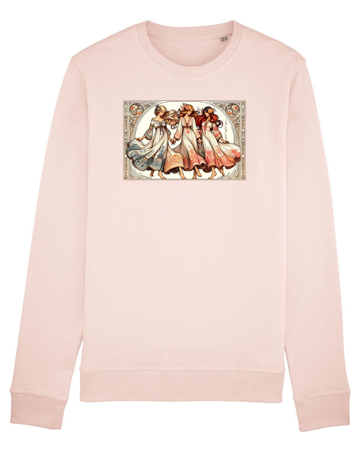Bluză mânecă lungă Unisex Rise Candy Pink