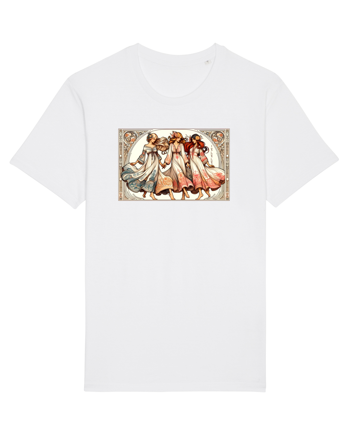 Tricou mânecă scurtă Unisex Rocker White