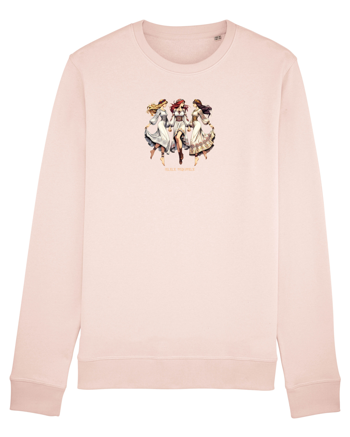Bluză mânecă lungă Unisex Rise Candy Pink