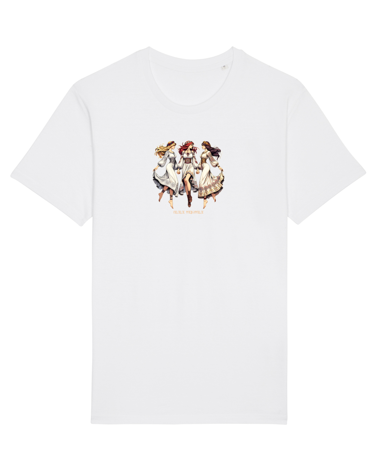 Tricou mânecă scurtă Unisex Rocker White