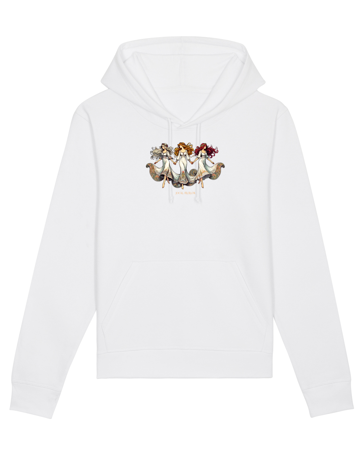 Hanorac Unisex Drummer White
