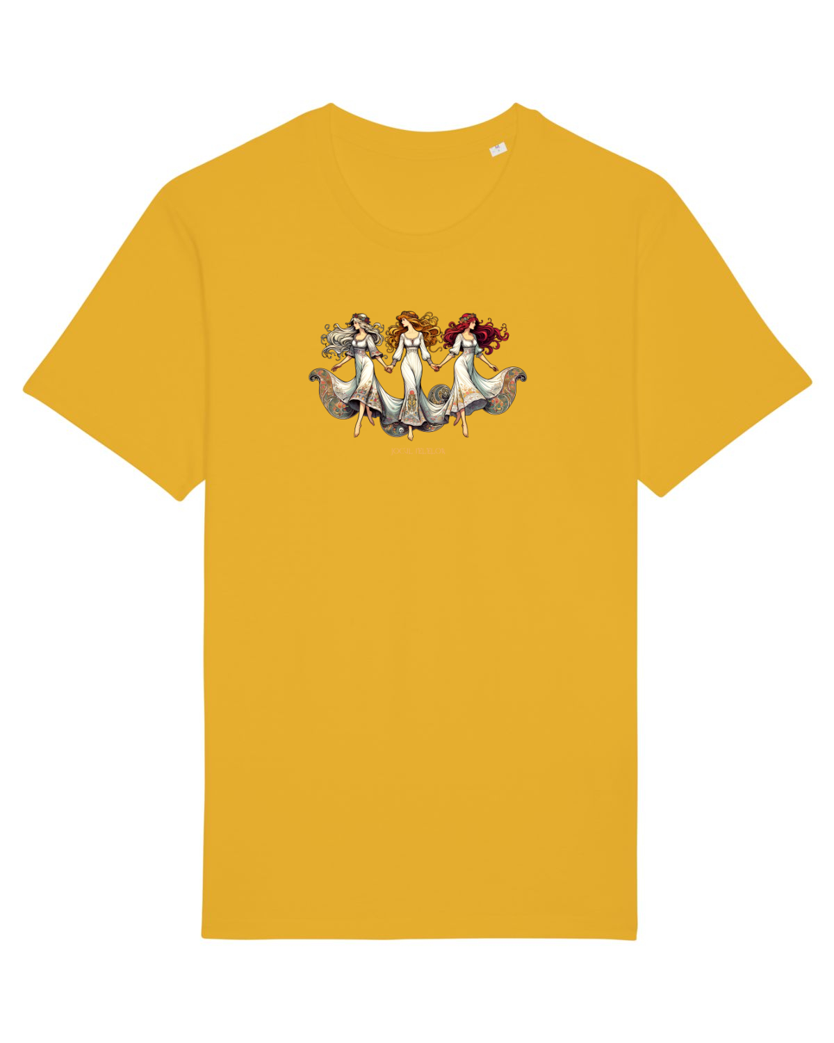 Tricou mânecă scurtă Unisex Rocker Spectra Yellow