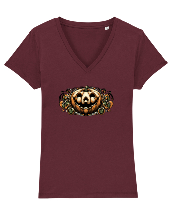 DOVLEAC HALLOWEEN -  ART NOUVEAU Burgundy