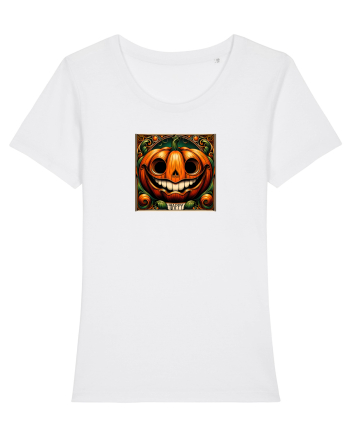 DOVLEAC HAPPY  HALLOWEEN -  ART NOUVEAU 3 White