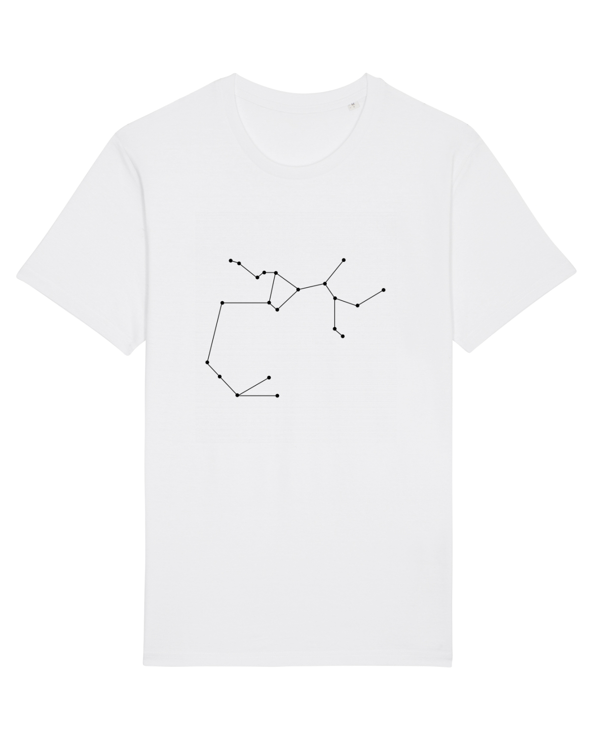 Tricou mânecă scurtă Unisex Rocker White
