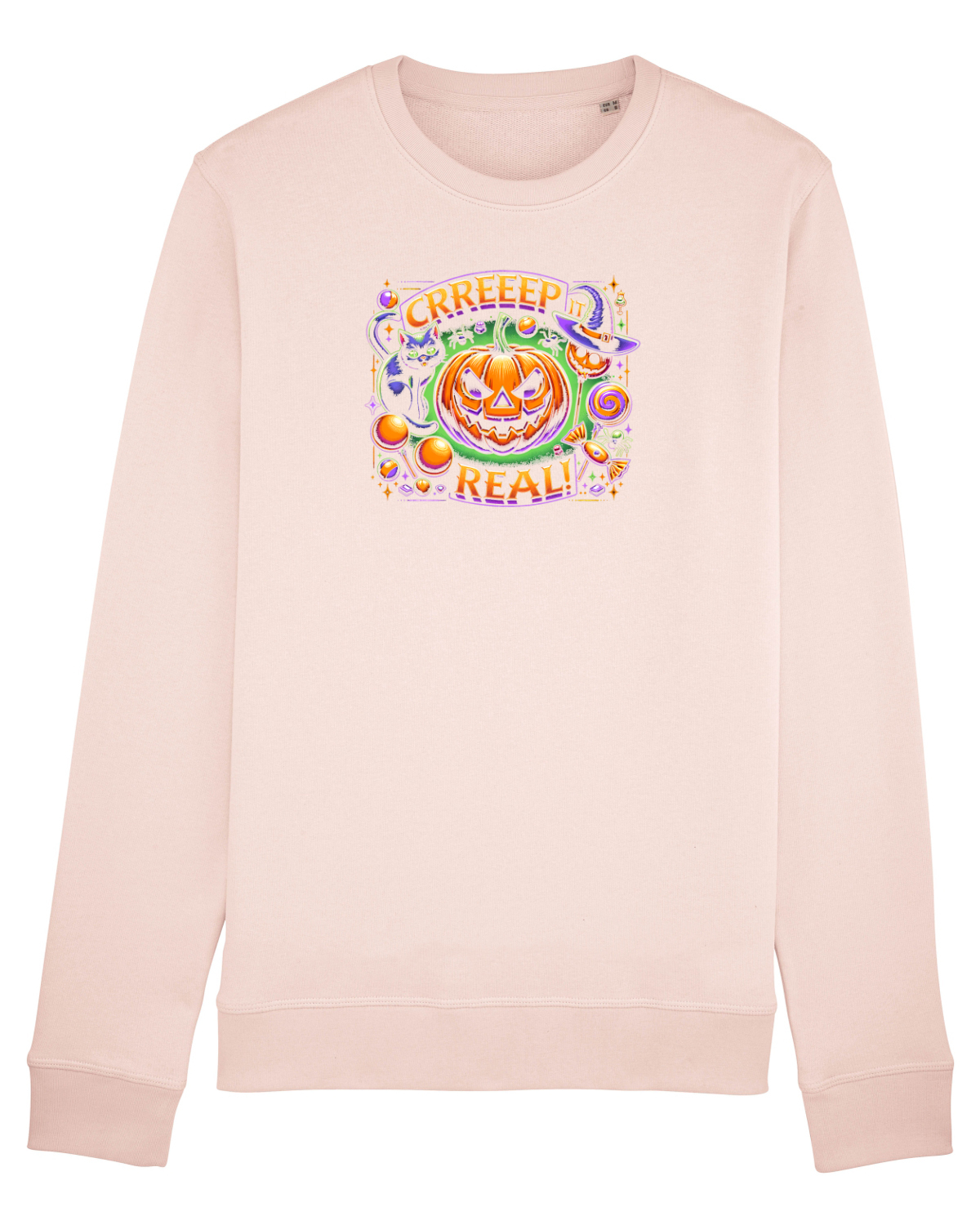 Bluză mânecă lungă Unisex Rise Candy Pink
