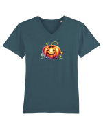 DOVLEAC DRAGALAS - ACUARELA VINTAGE Tricou mânecă scurtă guler V Bărbat Presenter