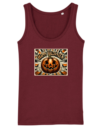 HAPPY HALLOWEEN - DOVLEAC & LUNA & LILIECI Burgundy
