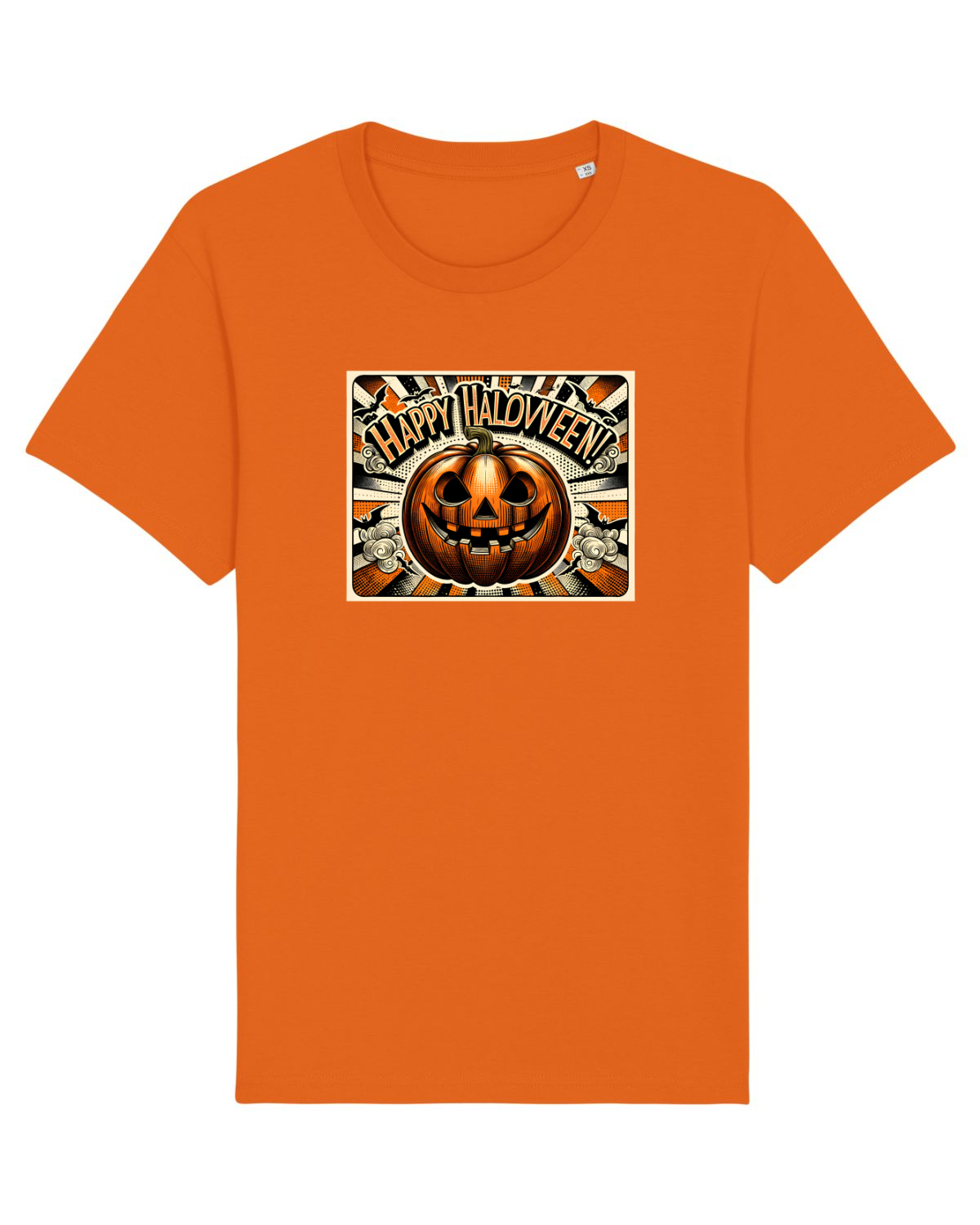 Tricou mânecă scurtă Unisex Rocker Bright Orange