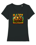 HAPPY HALLOWEEN - DOVLEAC 2 Tricou mânecă scurtă guler larg fitted Damă Expresser