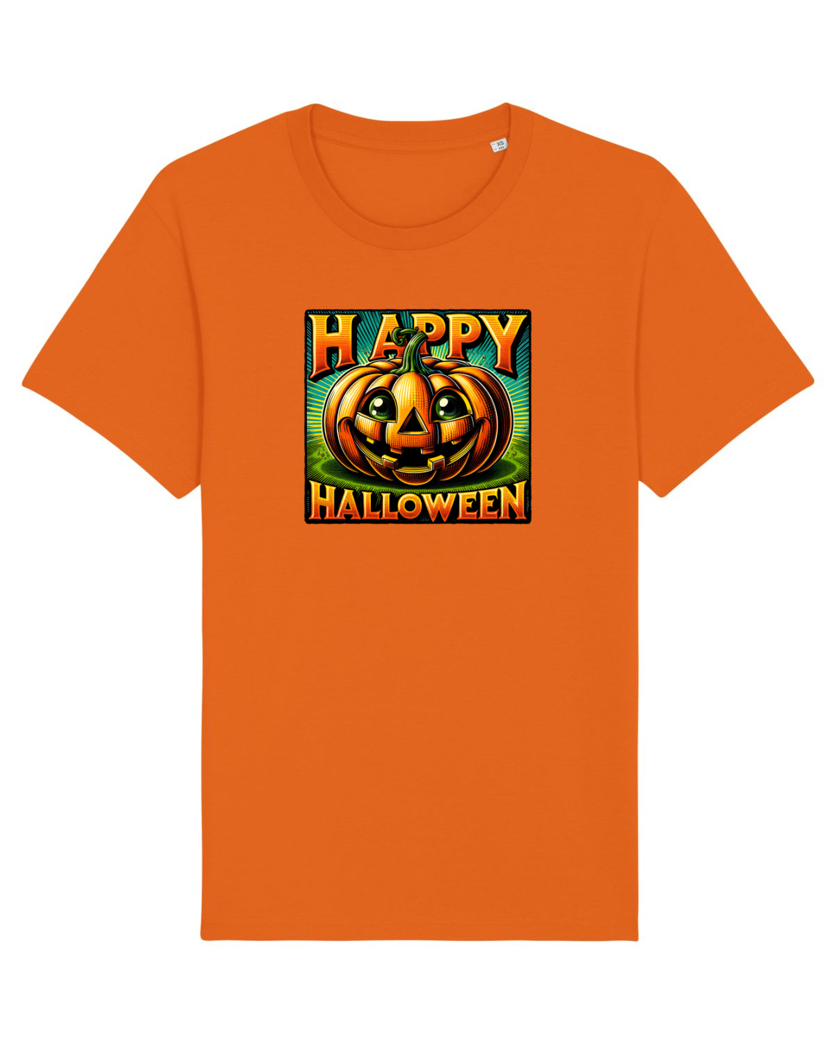 Tricou mânecă scurtă Unisex Rocker Bright Orange
