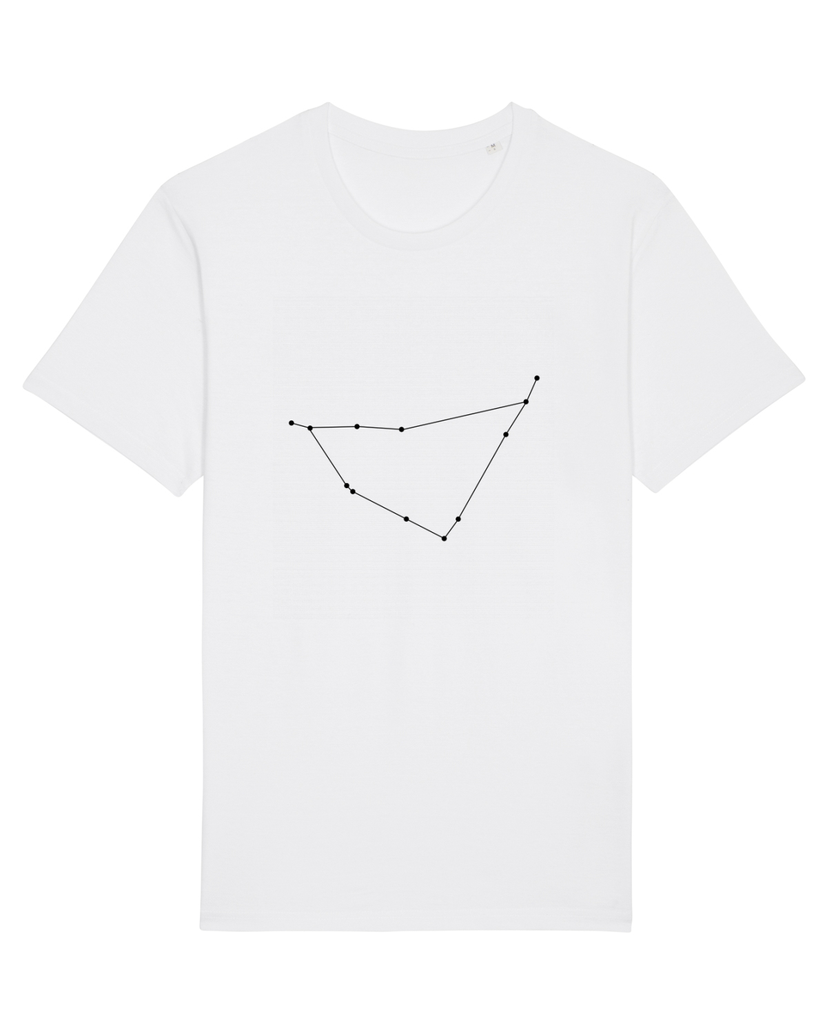 Tricou mânecă scurtă Unisex Rocker White