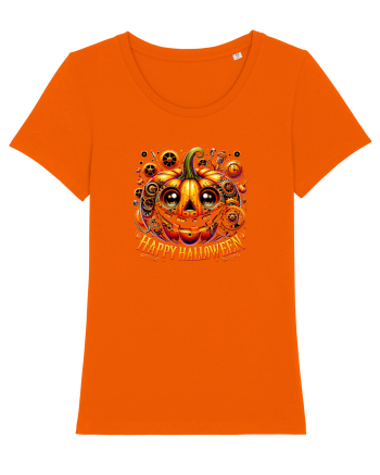 HAPPY HALLOWEEN - DOVLEAC STEAMPUNK 2 Bright Orange