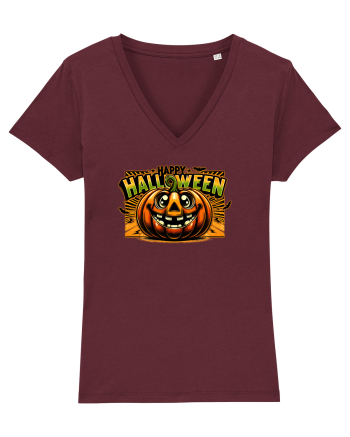 HAPPY HALLOWEEN - DOVLEAC DRAGALAS  Burgundy
