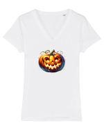 DOVLEAC MAGIC Tricou mânecă scurtă guler V Damă Evoker