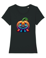 DOVLEAC NEON Tricou mânecă scurtă guler larg fitted Damă Expresser