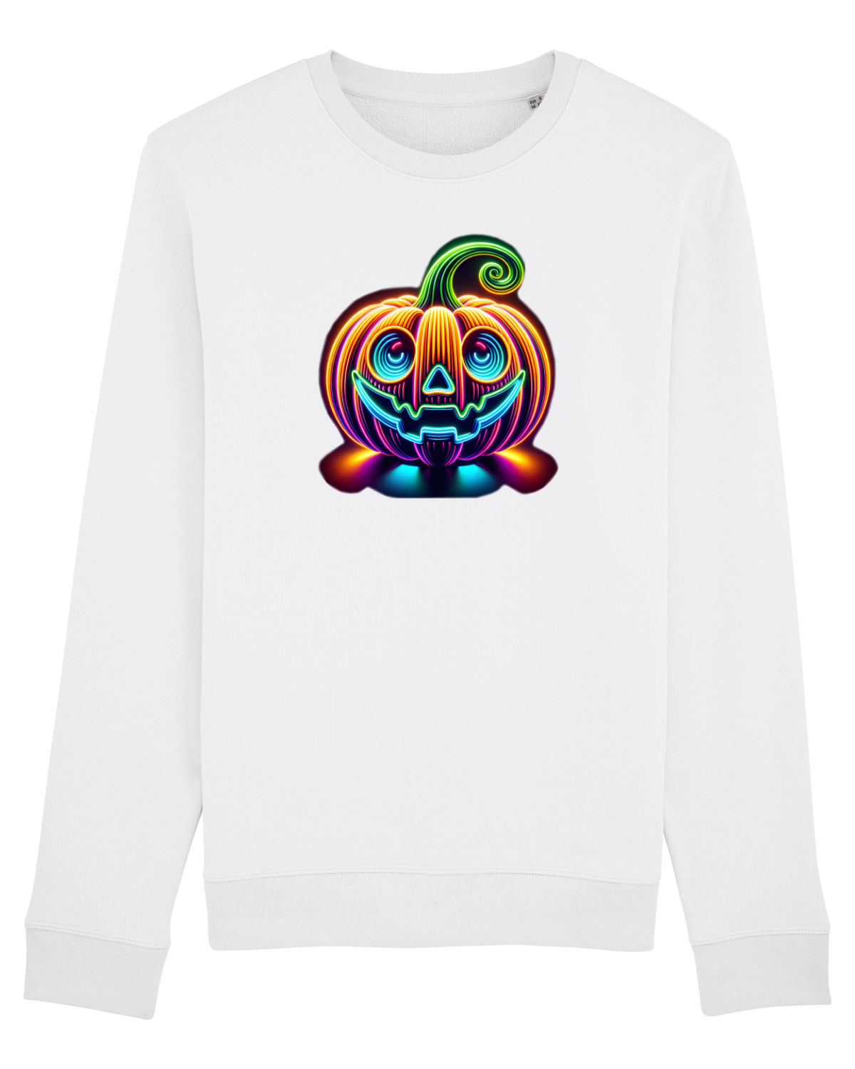 Bluză mânecă lungă Unisex Rise White
