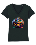 DOVLEAC NEON 2 Tricou mânecă scurtă guler V Damă Evoker