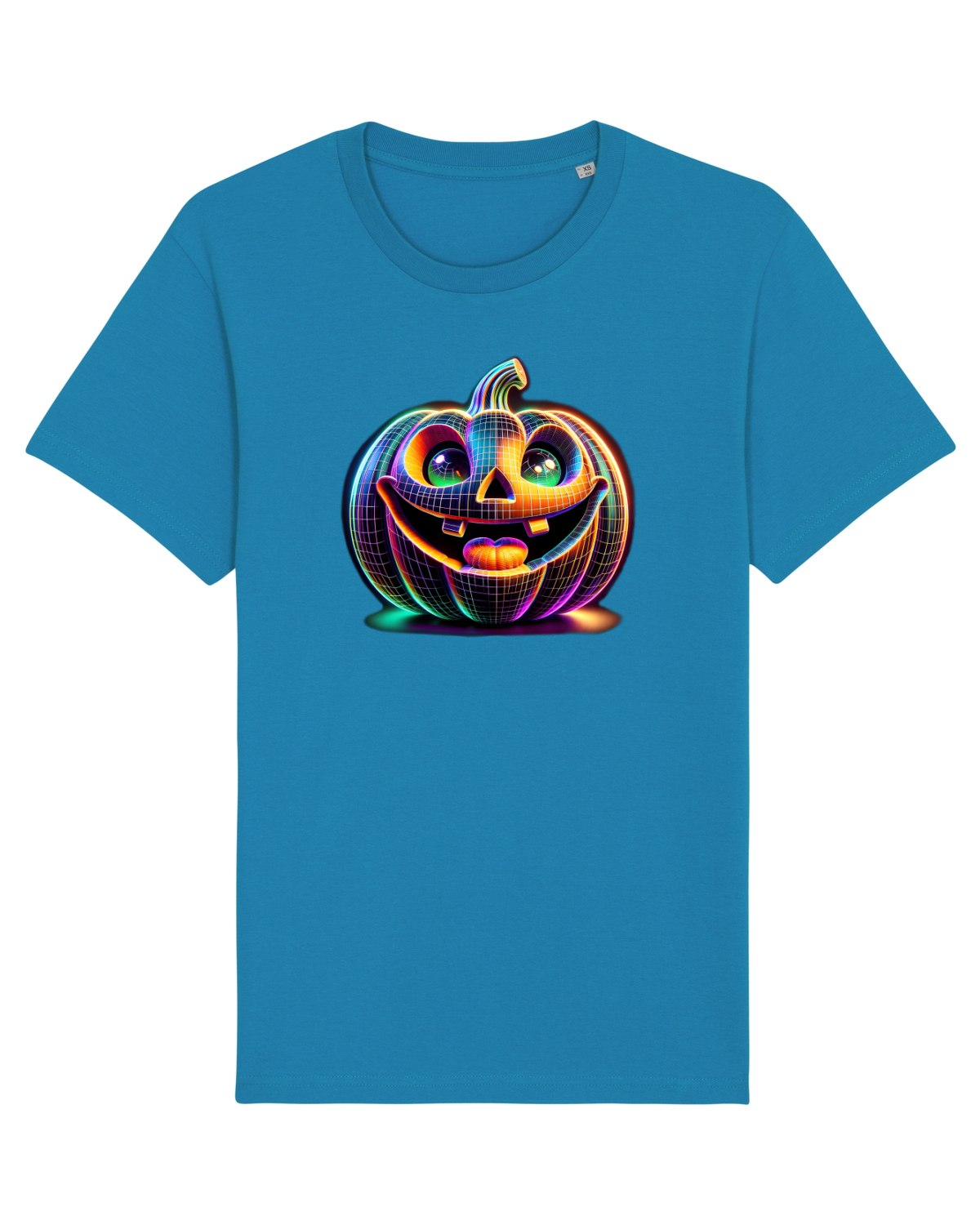 Tricou mânecă scurtă Unisex Rocker Azur