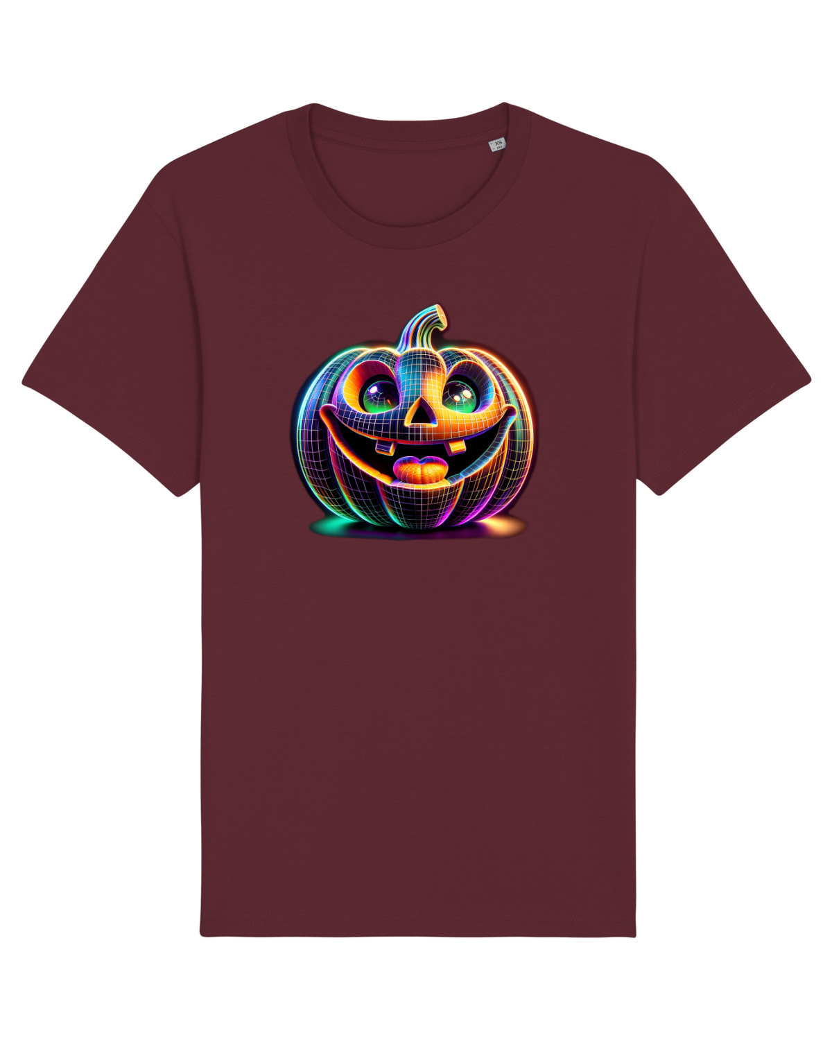 Tricou mânecă scurtă Unisex Rocker Burgundy