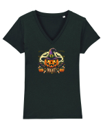 DOVLEAC - ... NIGHT! Tricou mânecă scurtă guler V Damă Evoker