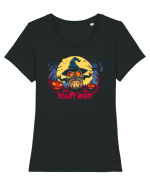 SCARY NIGHT - VRAJITOR & DOVLECI Tricou mânecă scurtă guler larg fitted Damă Expresser