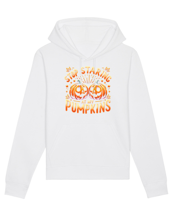 STOP STARING AT MY PUMPKINS - NU TE MAI UITA LA DOVLECII MEI White