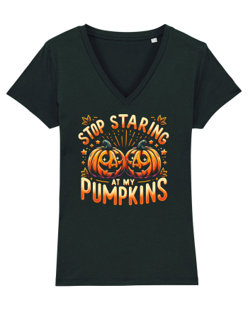 STOP STARING AT MY PUMPKINS - NU TE MAI UITA LA DOVLECII MEI Black
