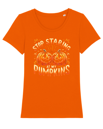 STOP STARING AT MY PUMPKINS - NU TE MAI UITA LA DOVLECII MEI Bright Orange