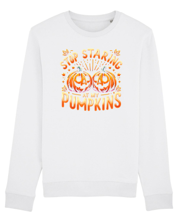 STOP STARING AT MY PUMPKINS - NU TE MAI UITA LA DOVLECII MEI White