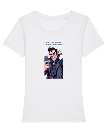 DRACULA - STAY `LIVE WITH ME ON HALLOWEEN NIGHT White
