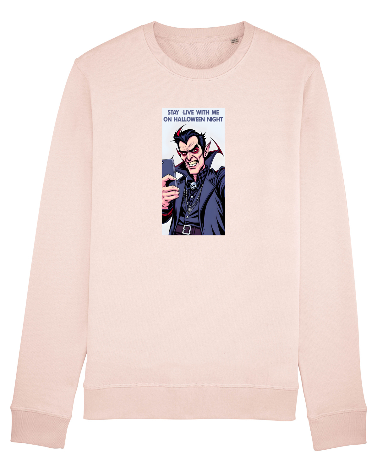 Bluză mânecă lungă Unisex Rise Candy Pink