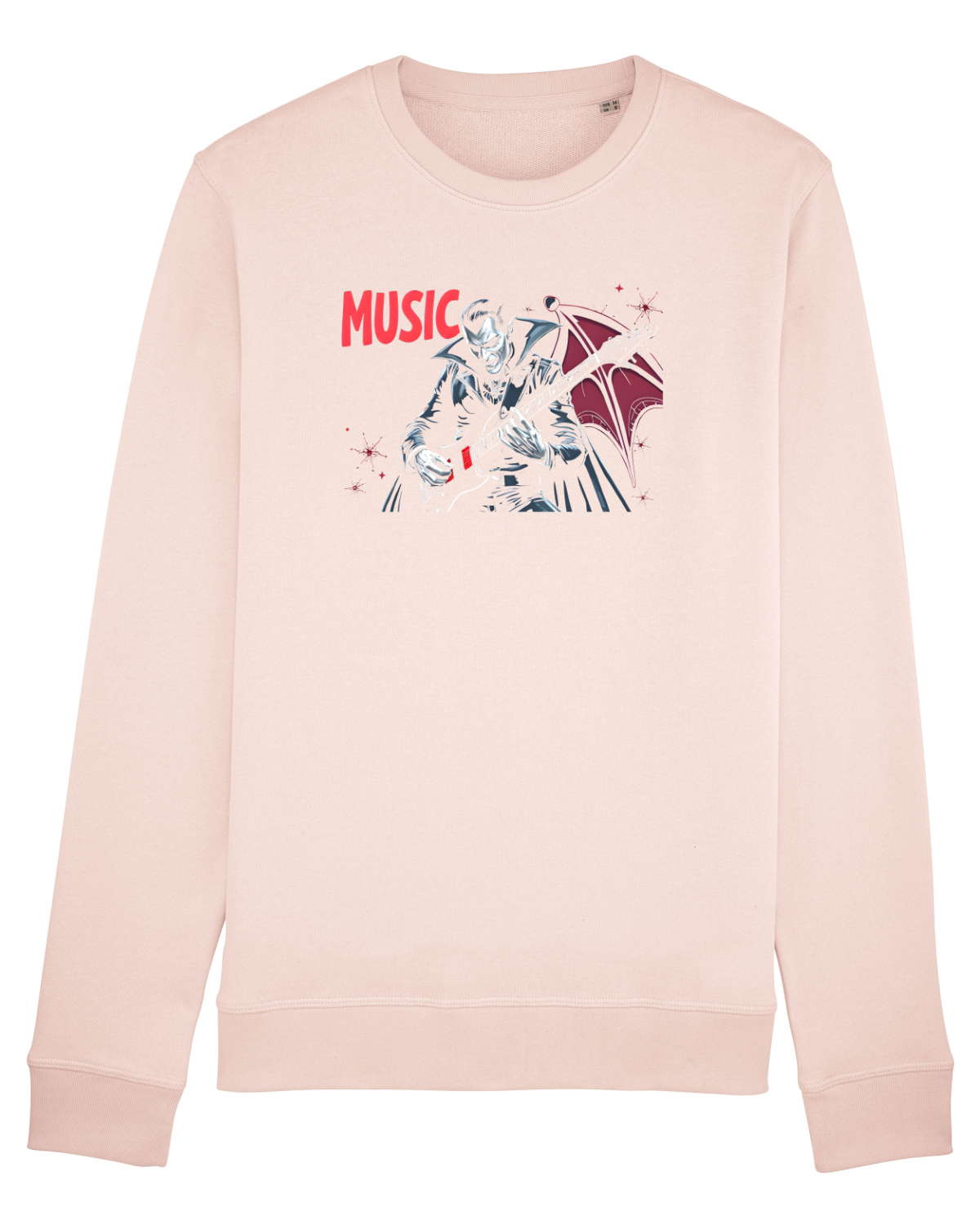 Bluză mânecă lungă Unisex Rise Candy Pink