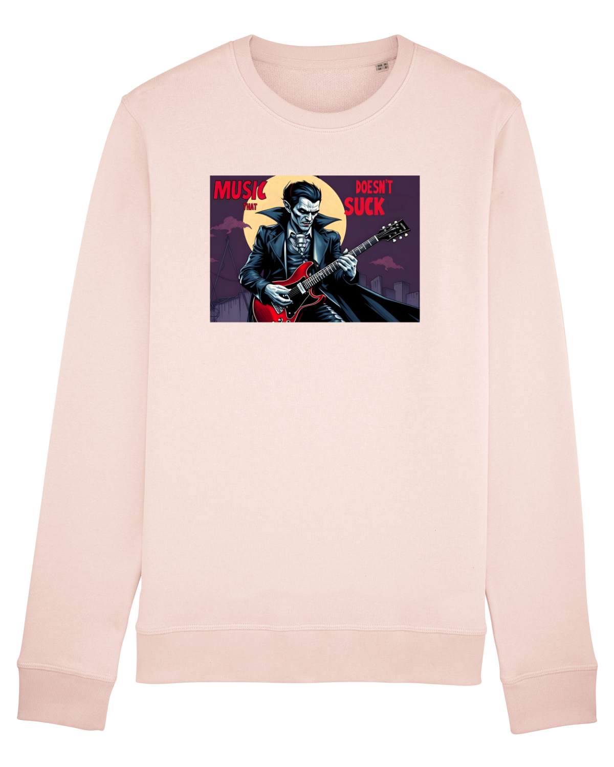 Bluză mânecă lungă Unisex Rise Candy Pink