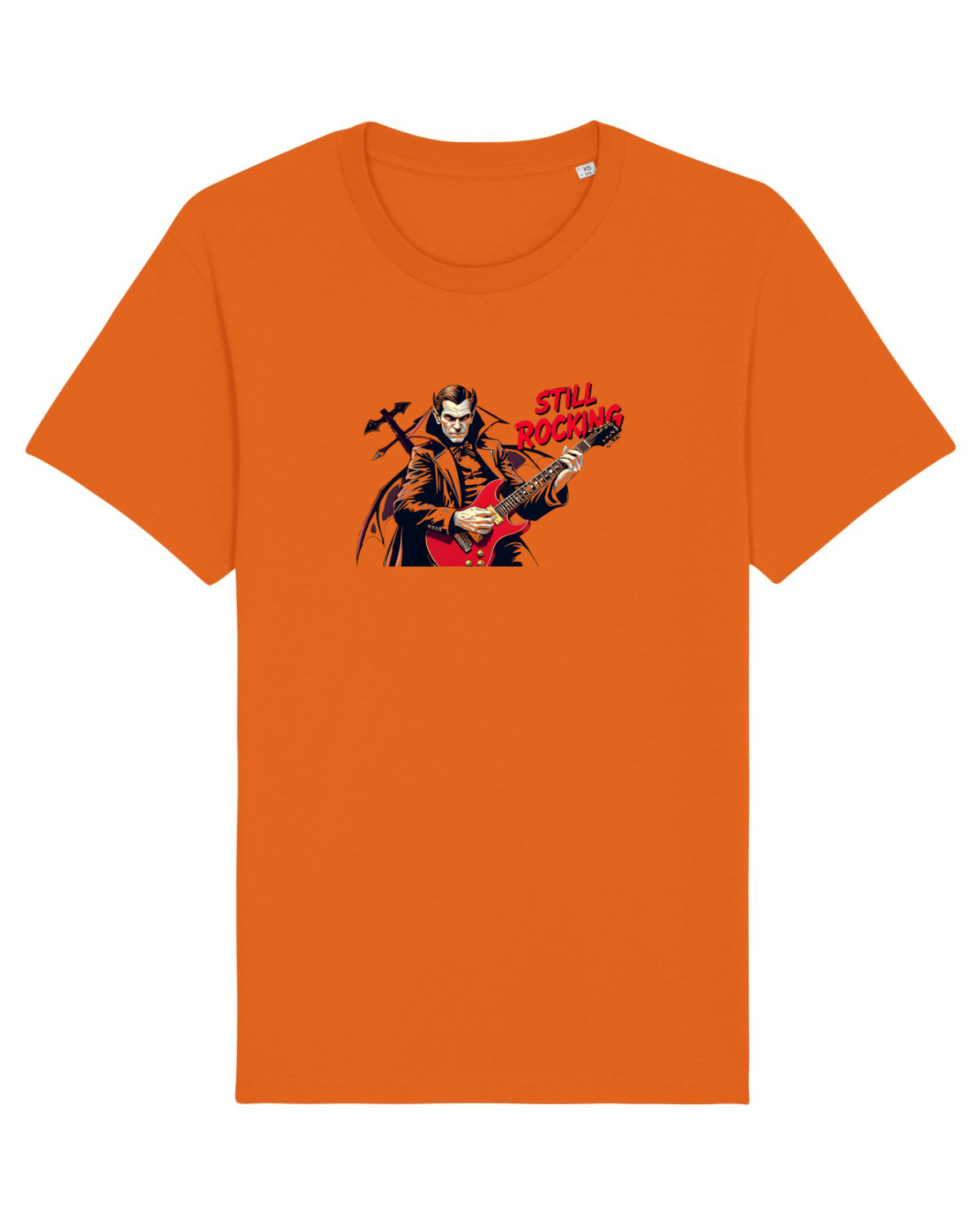 Tricou mânecă scurtă Unisex Rocker Bright Orange
