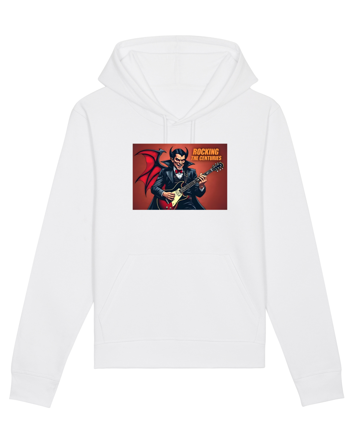 Hanorac Unisex Drummer White